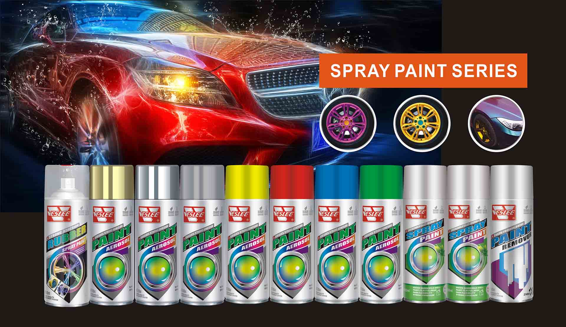 Veslee Spray Paints