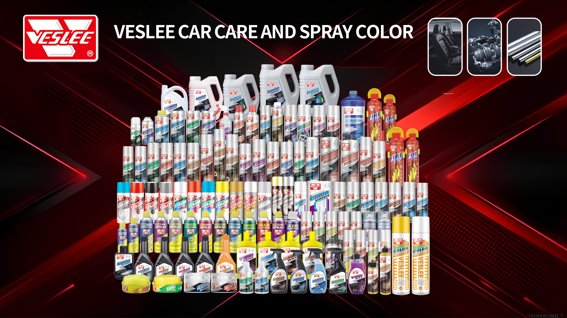 Veslee Car Care and spray color