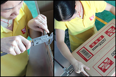 Quality control staffs: Total 11 people