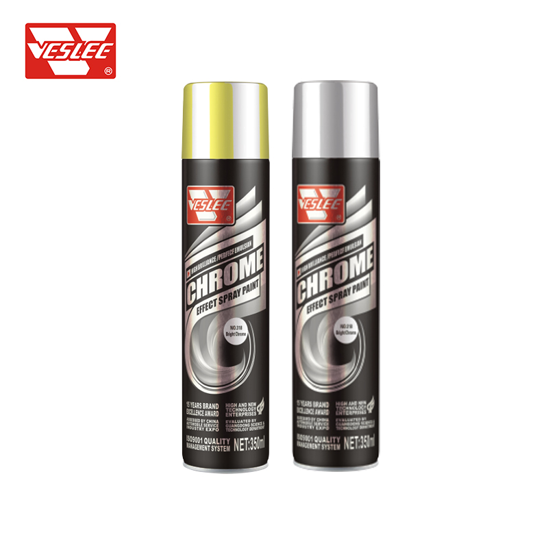 Chrome Effect Spray Paint – Mirror Finish Metallic Aerosol Coating