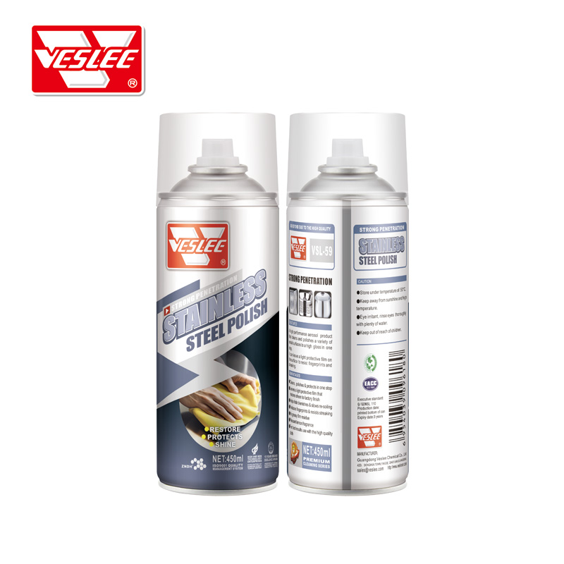 VESLEE Stainless Steel Polish Spray – Stainless Steel Cleaner & Metal Polish